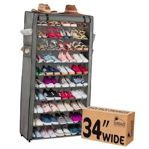 Shoe rack with cover 10 - shoe,