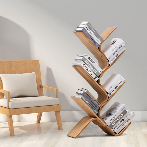 Stylish bamboo tier curved - stylish, 6-tier